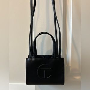 Telfar Small Shopping Bag in Black (Authentic)
